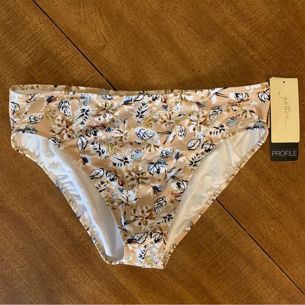 Gottex Floral Bathing Suit Bottoms